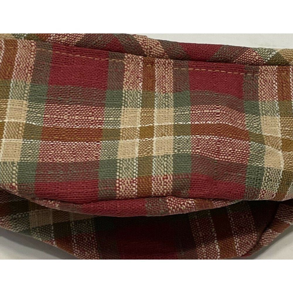 NEW Longaberger liner Sm Comforts Orchard Park plaid￼ 2862281 Farmhouse Cottage